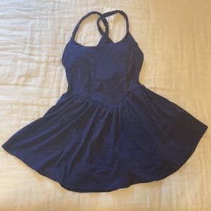 Halara Corset Dress with Bike Shorts